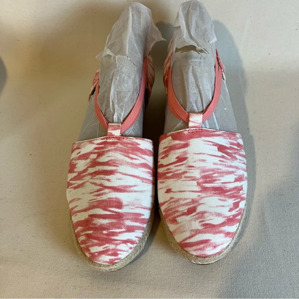Lifestride Velocity Katrina 2 Pink Blush/Multi 9.5 Espadrille Wedge Sandals‎